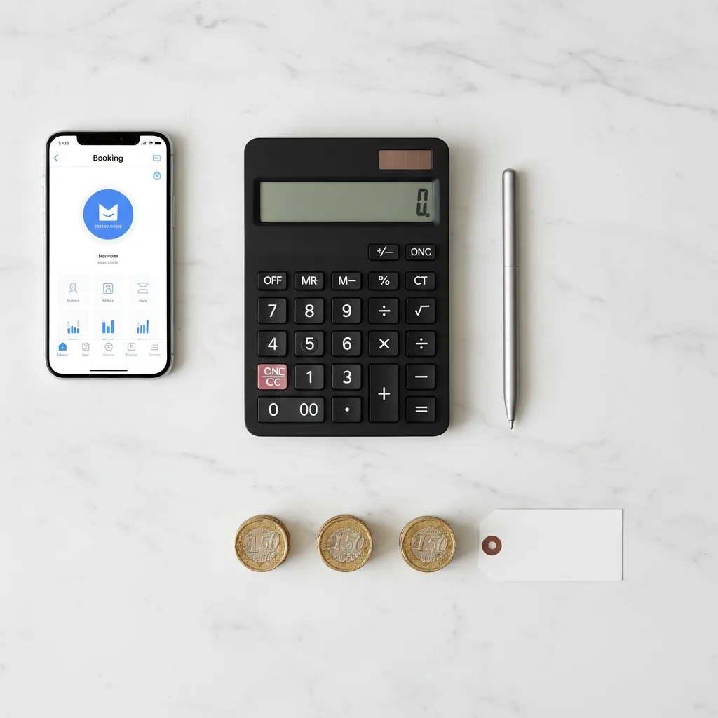 Photo booth pricing calculator tool